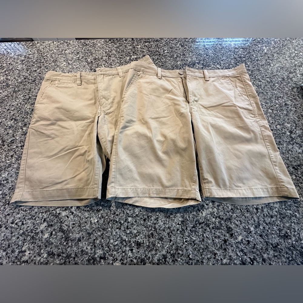 Sonoma Men’s Flat Front Khaki Shorts
